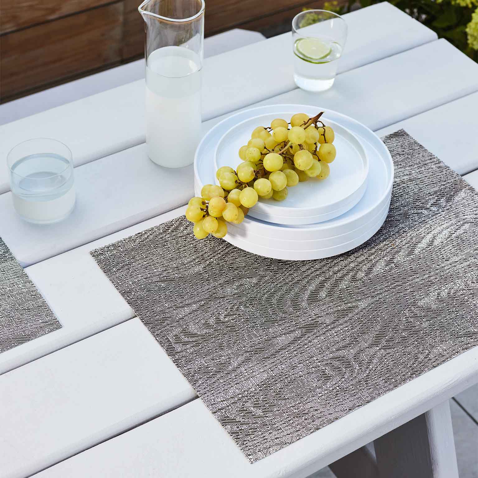 chilewich（チルウィッチ）Woodgrain プレースマット Umber［取寄せ