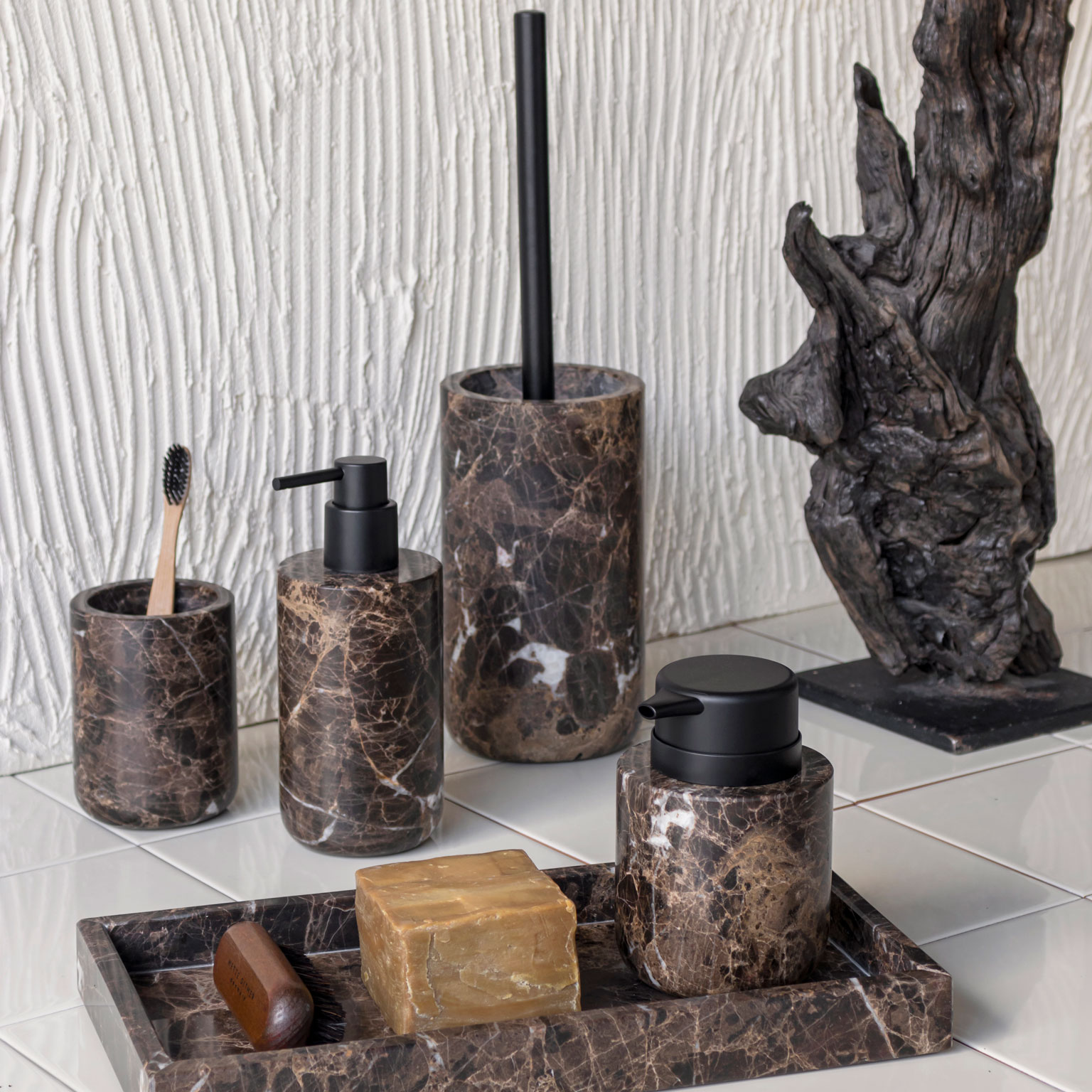 METTE DITMER（メッテ ディトマー） MARBLE トイレブラシ (H36