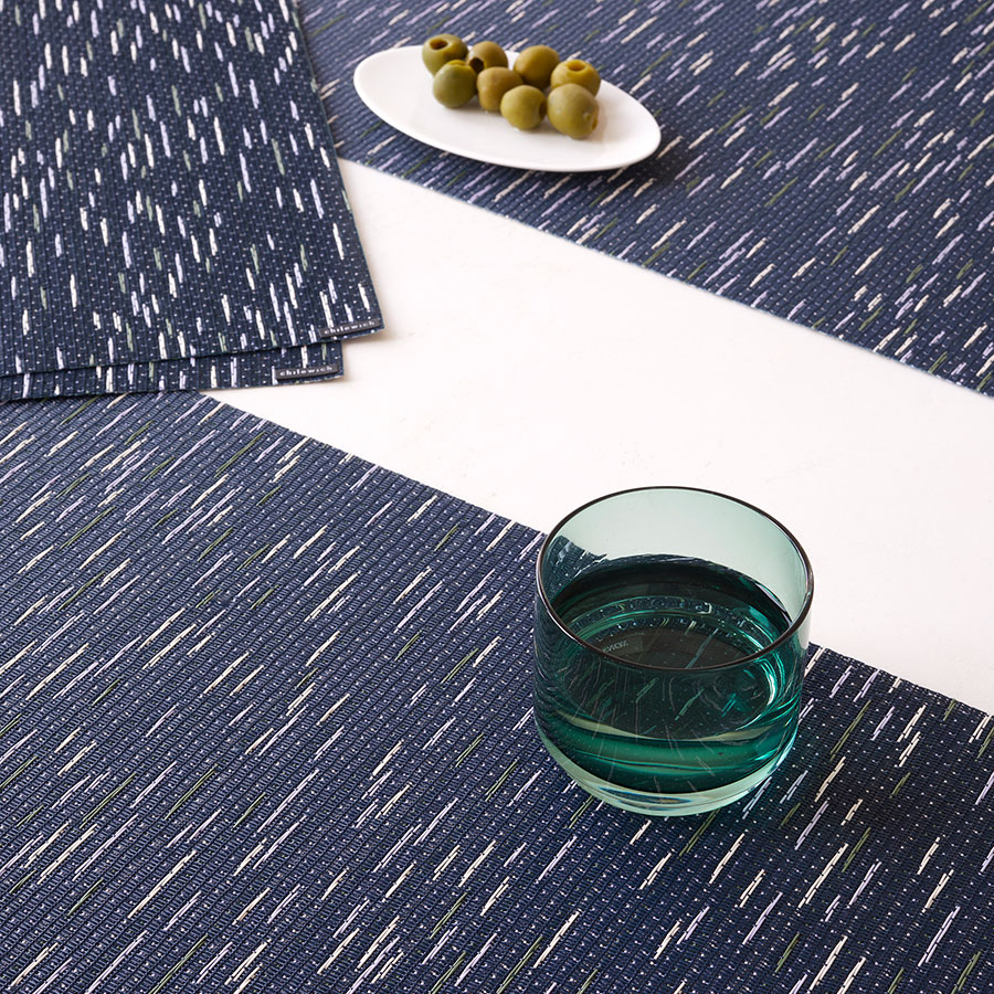 未使用タグ付き チルウィッチ テーブルマット ペッパー インディゴ 3枚