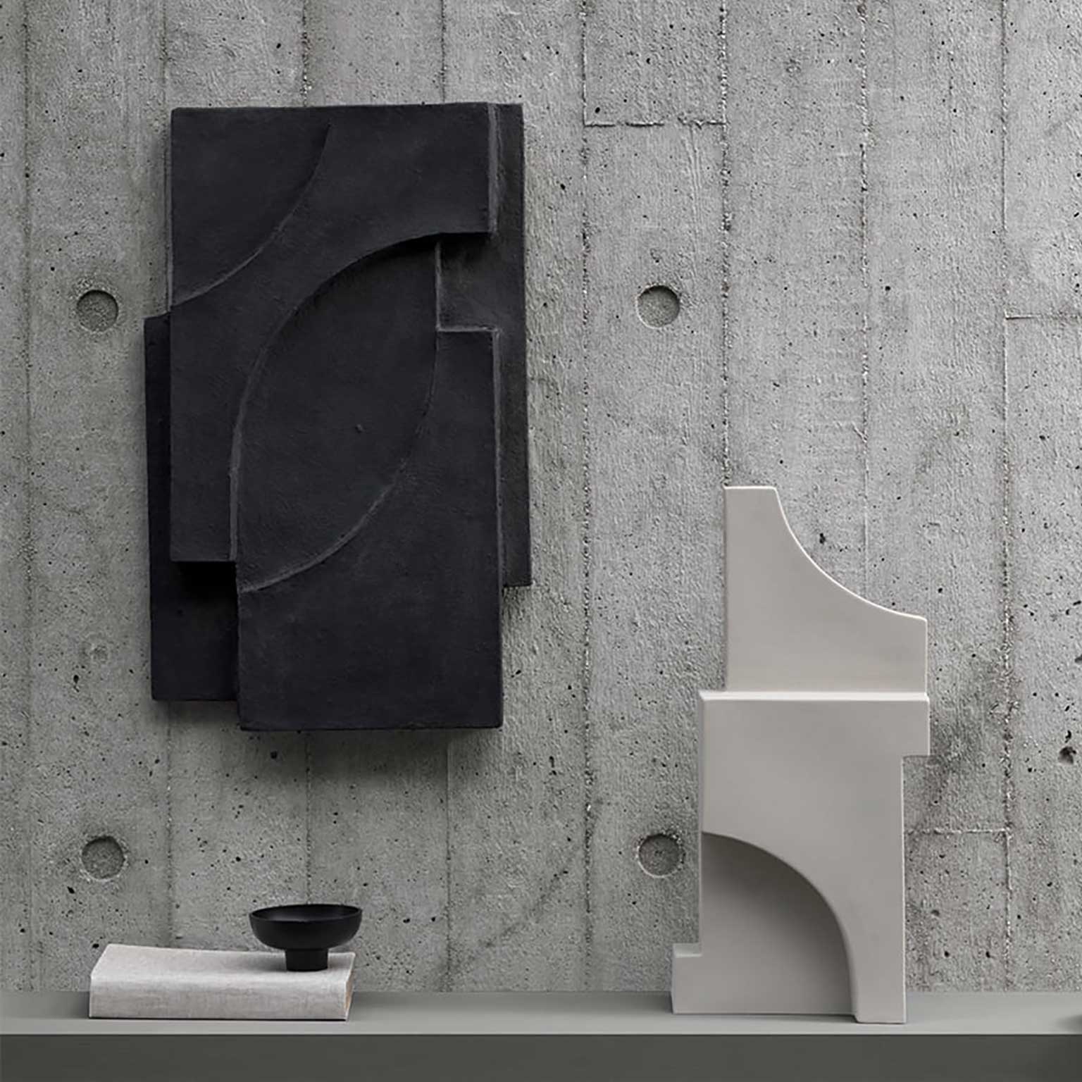 living motif Kristina Dam Studio 壁掛けアート KRISTINA DAM STUDIO（クリスティーナ ダム スタジオ）Serif Relief S