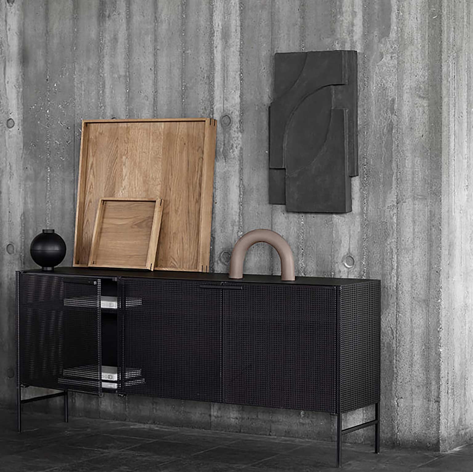 living motif Kristina Dam Studio 壁掛けアート KRISTINA DAM STUDIO（クリスティーナ ダム スタジオ）Serif Relief S