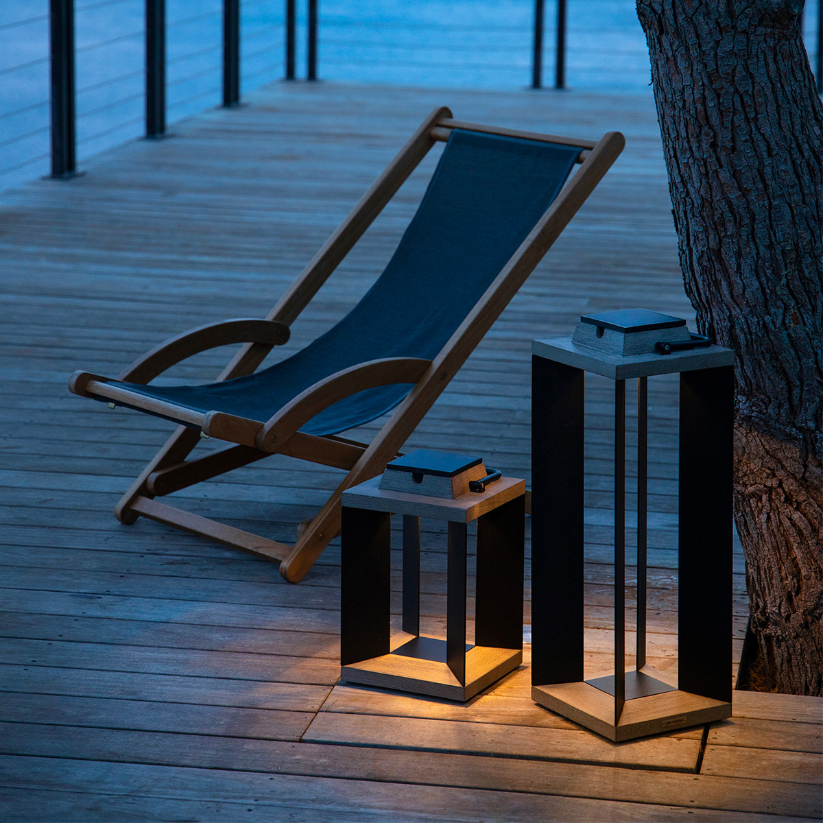 LES JARDINS（レ ジャルダン）BLADE ランタン ブラック | LIVING MOTIF