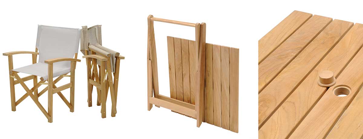 Original Teak Garden Furniture｜オープンエアの心地よさ