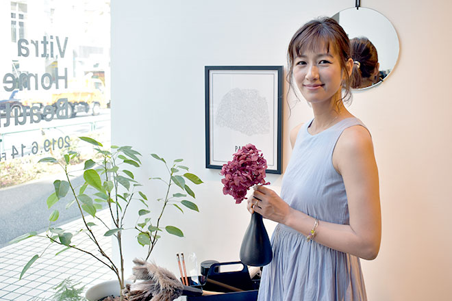 スペシャルインタビュー | 前田有紀さんに聞く、花のある生活の楽しみ方